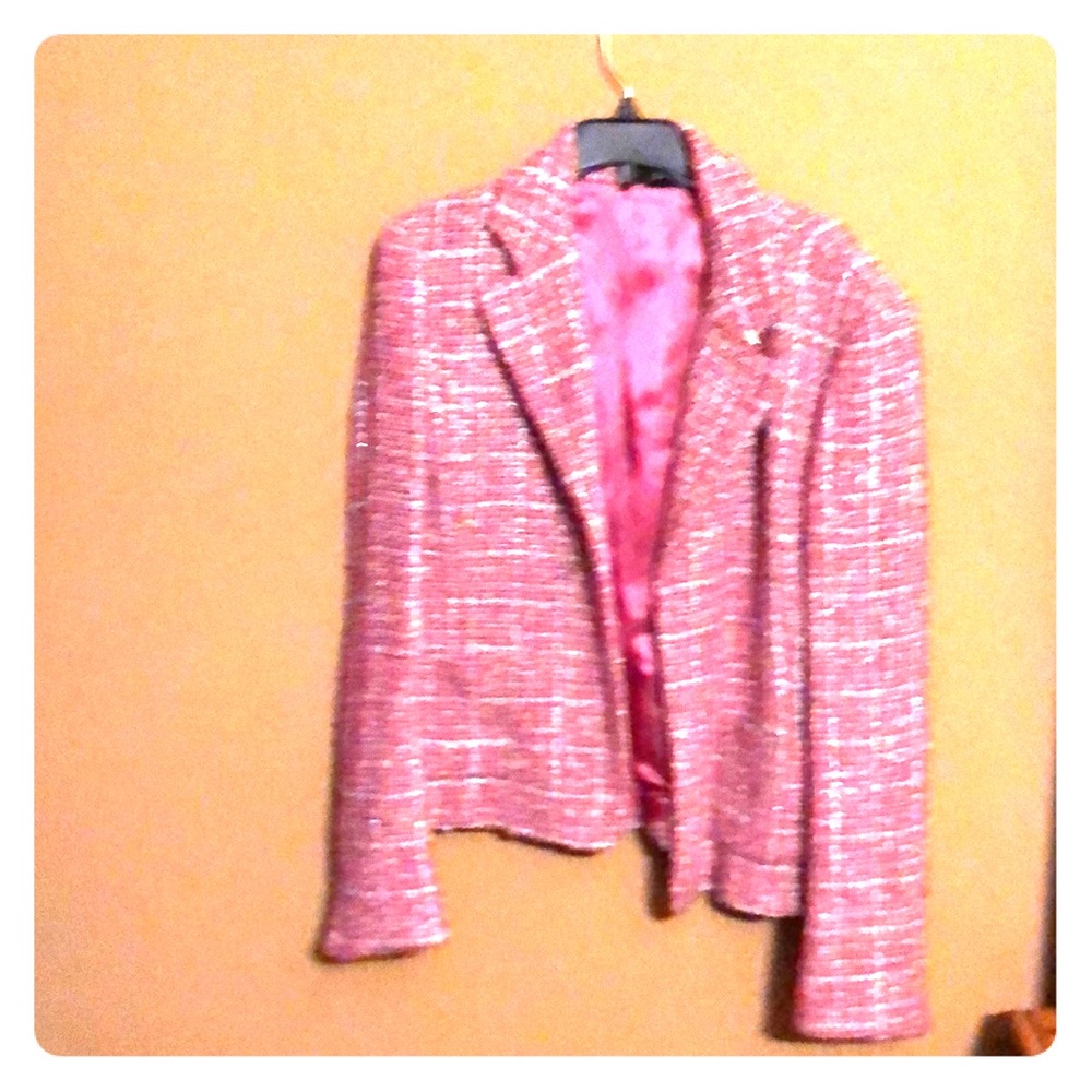 Pink blazer
